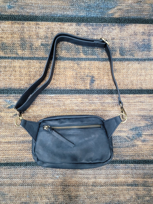 Joy Susan Deep Navy Fanny Pack Sling Bag