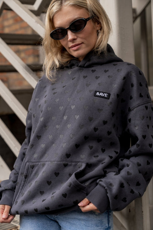 Ampersand Ave Heart to Heart Comfort Zone Hoodie