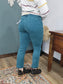 Vervet Jeanne Balsam High Rise Slim Straight Jeans