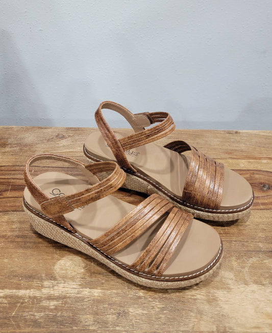 Corkys What About Now Wedge - Cognac