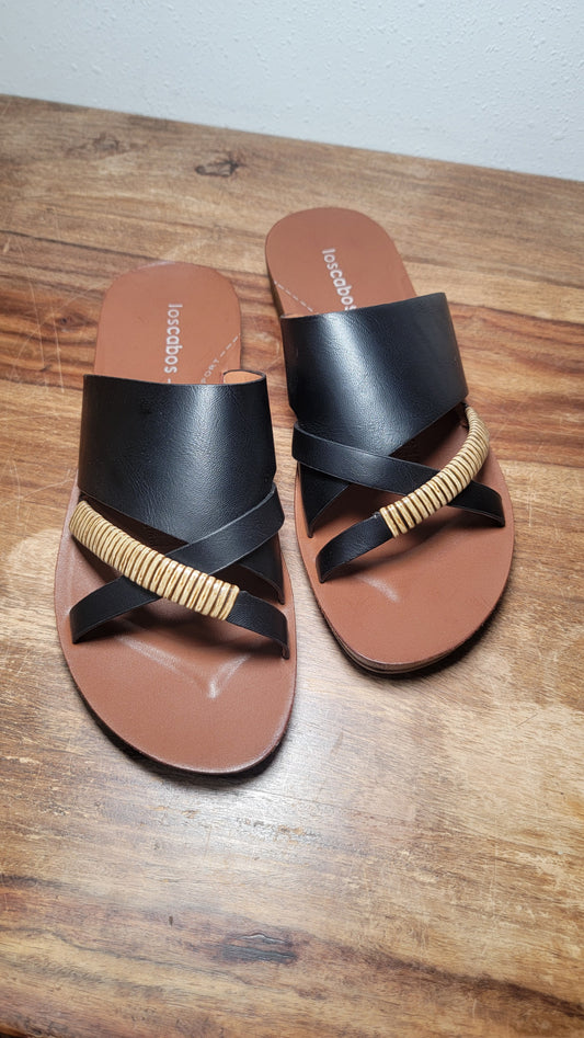 Los Cabos Bride Sandal -Black