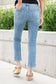 Curvy Lovervet Mid Rise Slim Straight Jeans