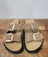 Project Cloud Gracie Leather Sandal - Chocolate Suede