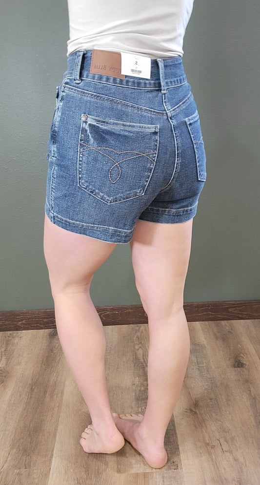 Judy Blue High Rise Dark Blue Shorts