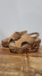 Corky- Freddie Tobacco Faux Suede Wedge
