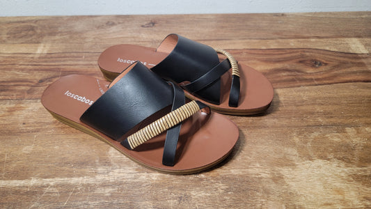 Los Cabos Bride Sandal -Black