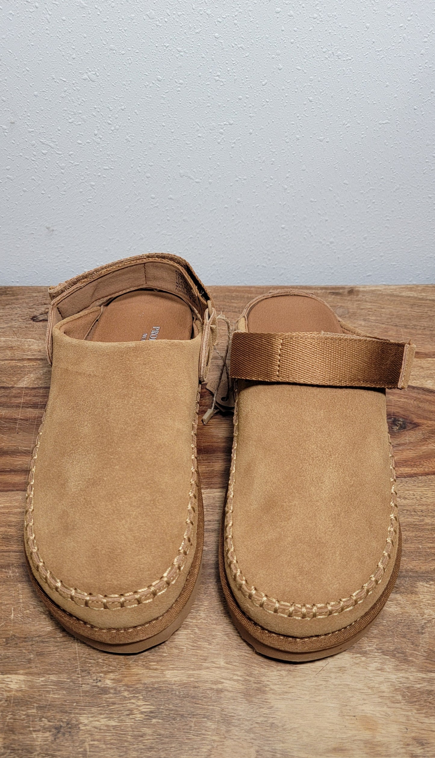 Project Cloud Genuine Leather Greyson Slip On - Chestnut Suede