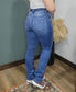 Vervet Moonlight Jeanne High Rise Stretch Slim Straight Jeans