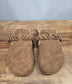 Very G Iris Tooled Braided Slip On - Tan