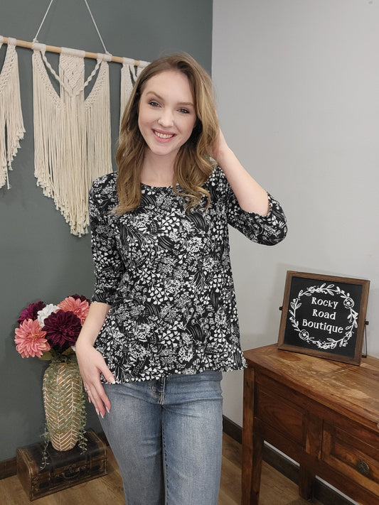 Links Soft Lightweight Quarter Sleeve Top / Main Event