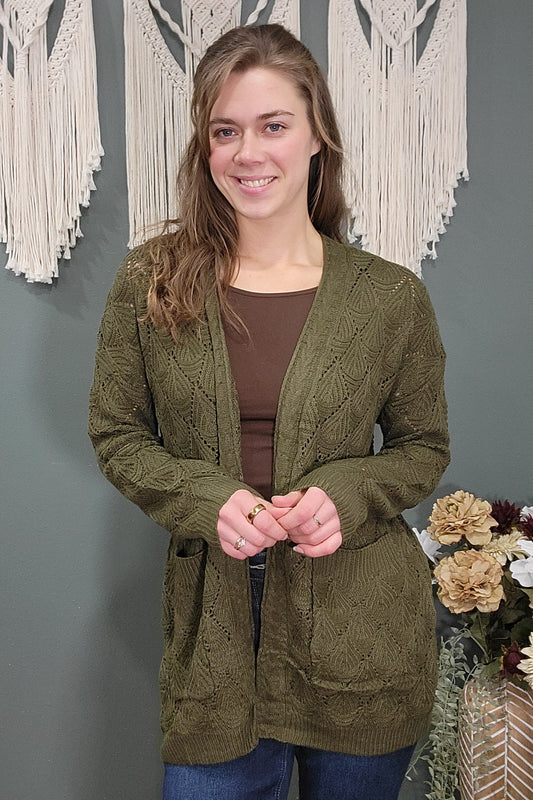 Michelle Mae Crochet Cardigan