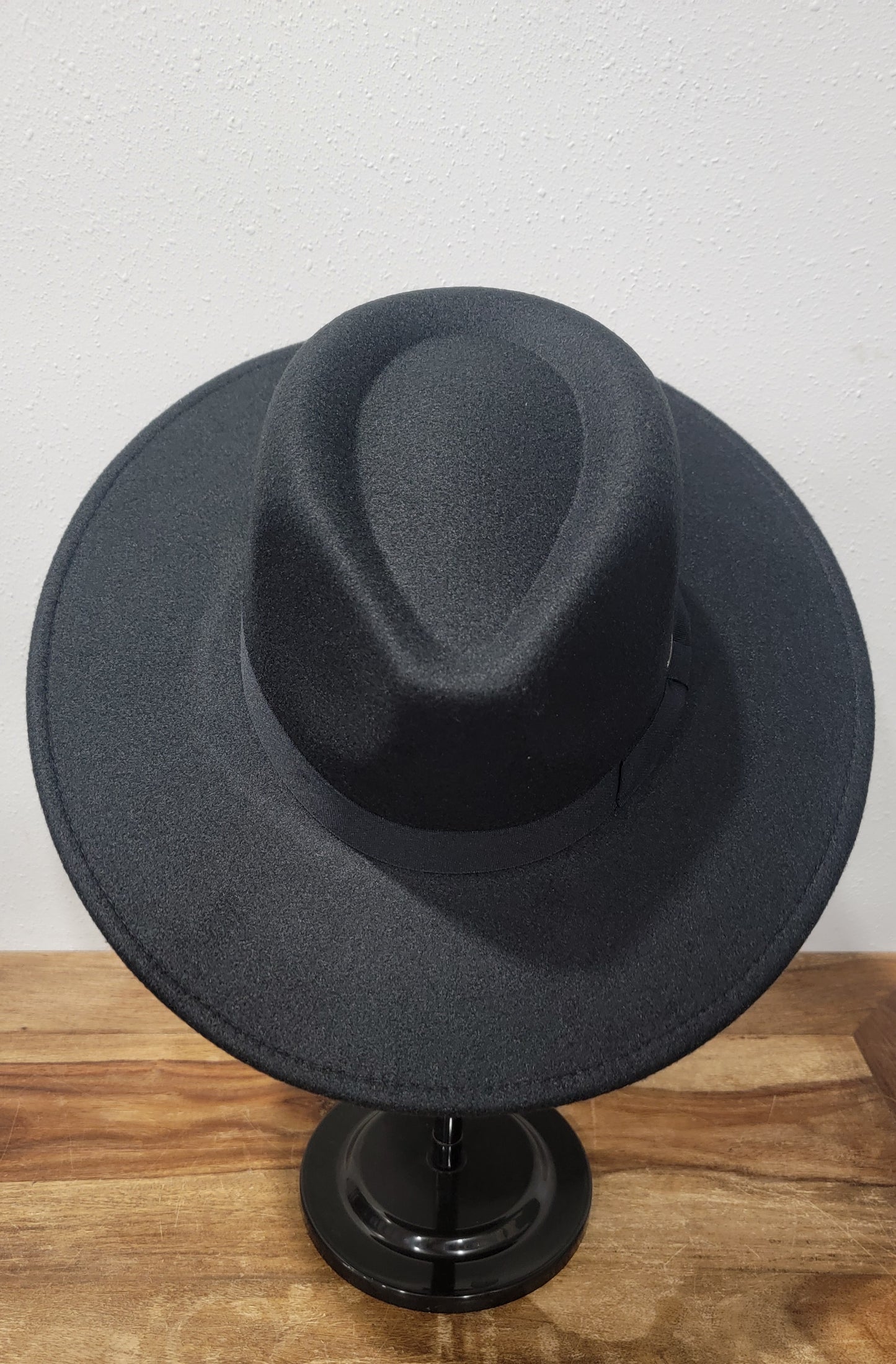 CC Beanie Fedora Hat - Black