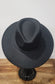 CC Beanie Fedora Hat - Black