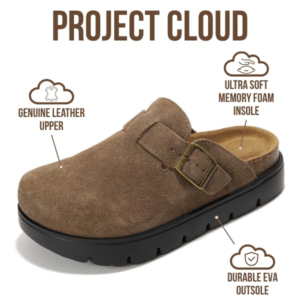 Project Cloud Genuine Leather AnnMaria Fossil Slip On