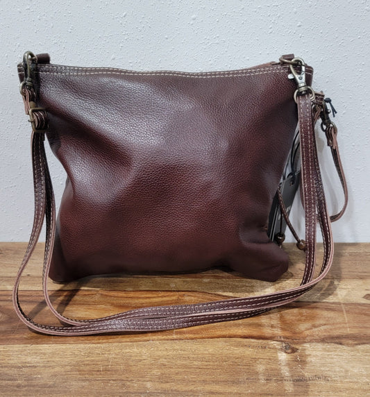 Halcyon Small Tooled Crossbody Myra Bag