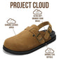 Project Cloud Casi Clog - Chestnut Suede