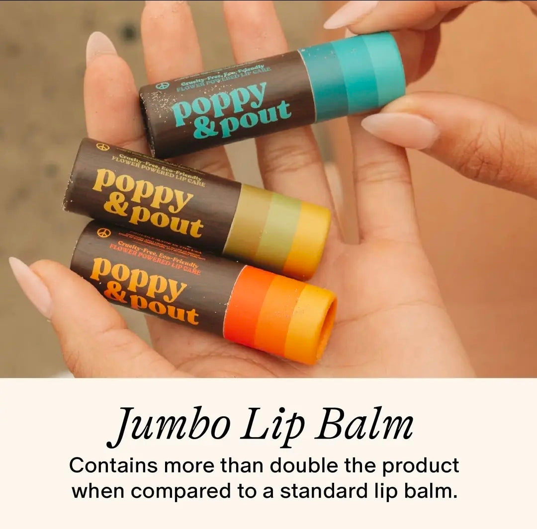 Poppy & Pout Citrus Sunrise Lip Balm