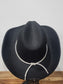 CC Beanie Western Cowboy Hat - Black