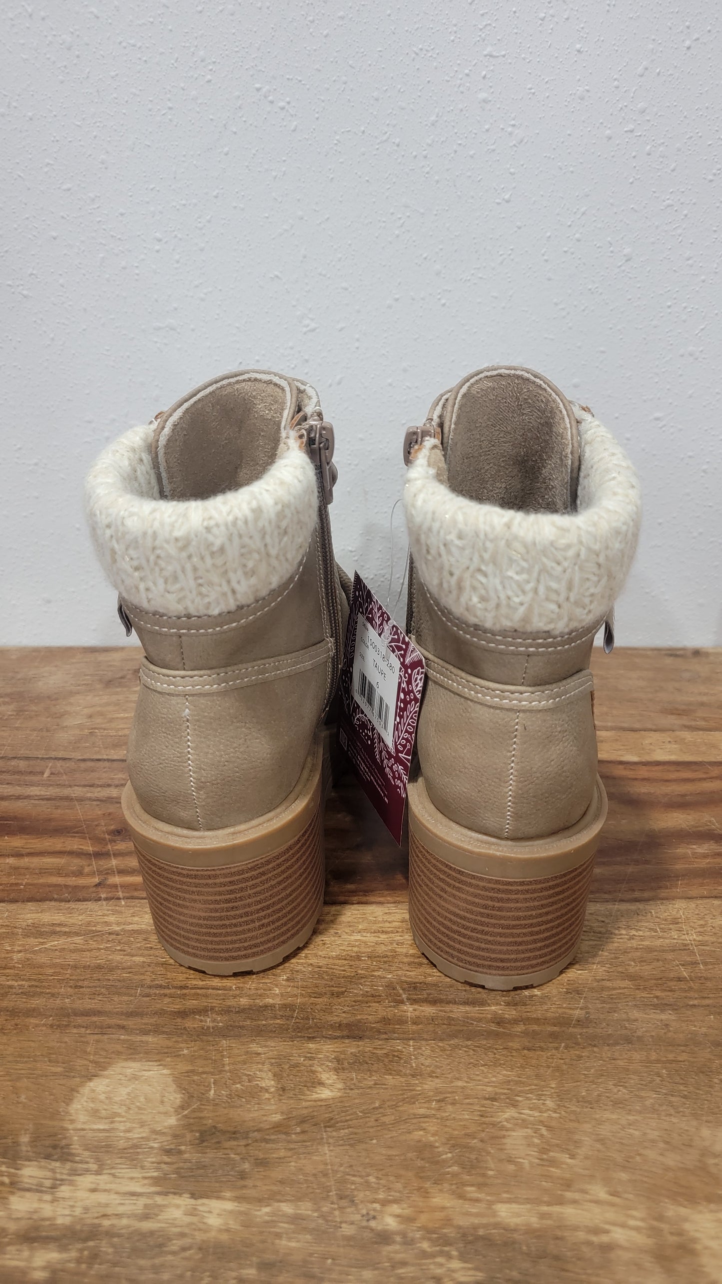 Muk Luks Taupe Boot