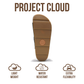Project Cloud Ardelis Platform Sandal- Black
