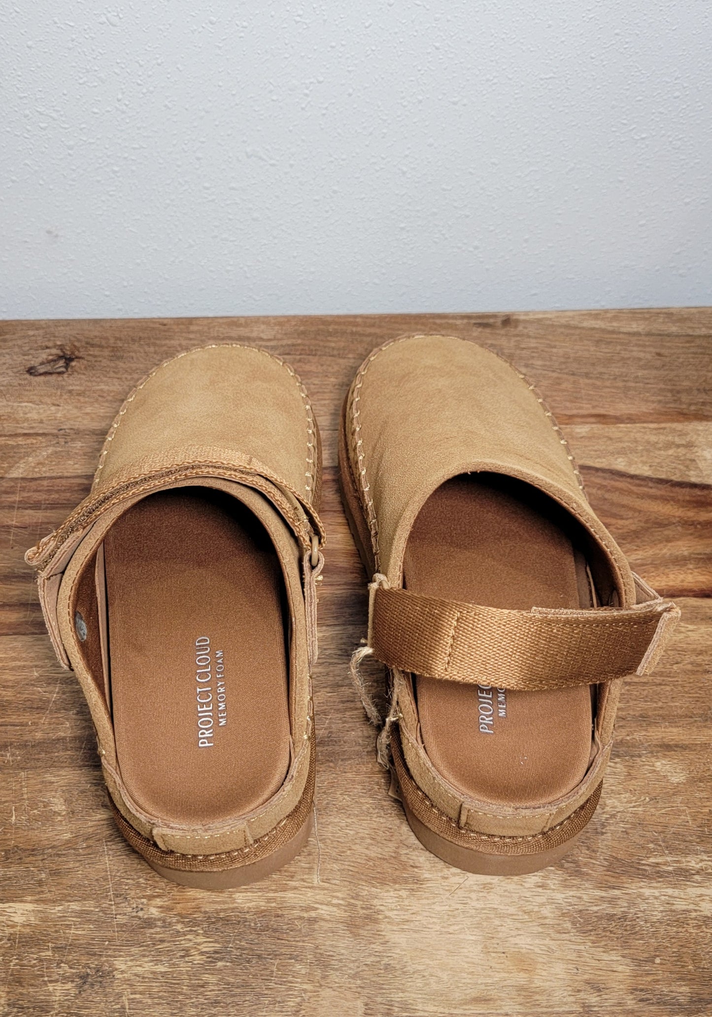 Project Cloud Genuine Leather Greyson Slip On - Chestnut Suede