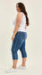 Judy Blue Mid Rise Capri