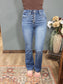 RFM High Rise Button Fly Mia Bootcut Jean