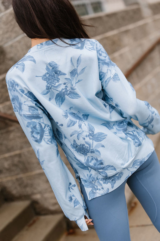 Ampersand Ave Poolside Sideslit Pullover