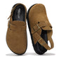 Project Cloud Casi Clog - Chestnut Suede