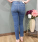 KanCan Reg/Curvy Cigarette Fit Medium Wash Jean