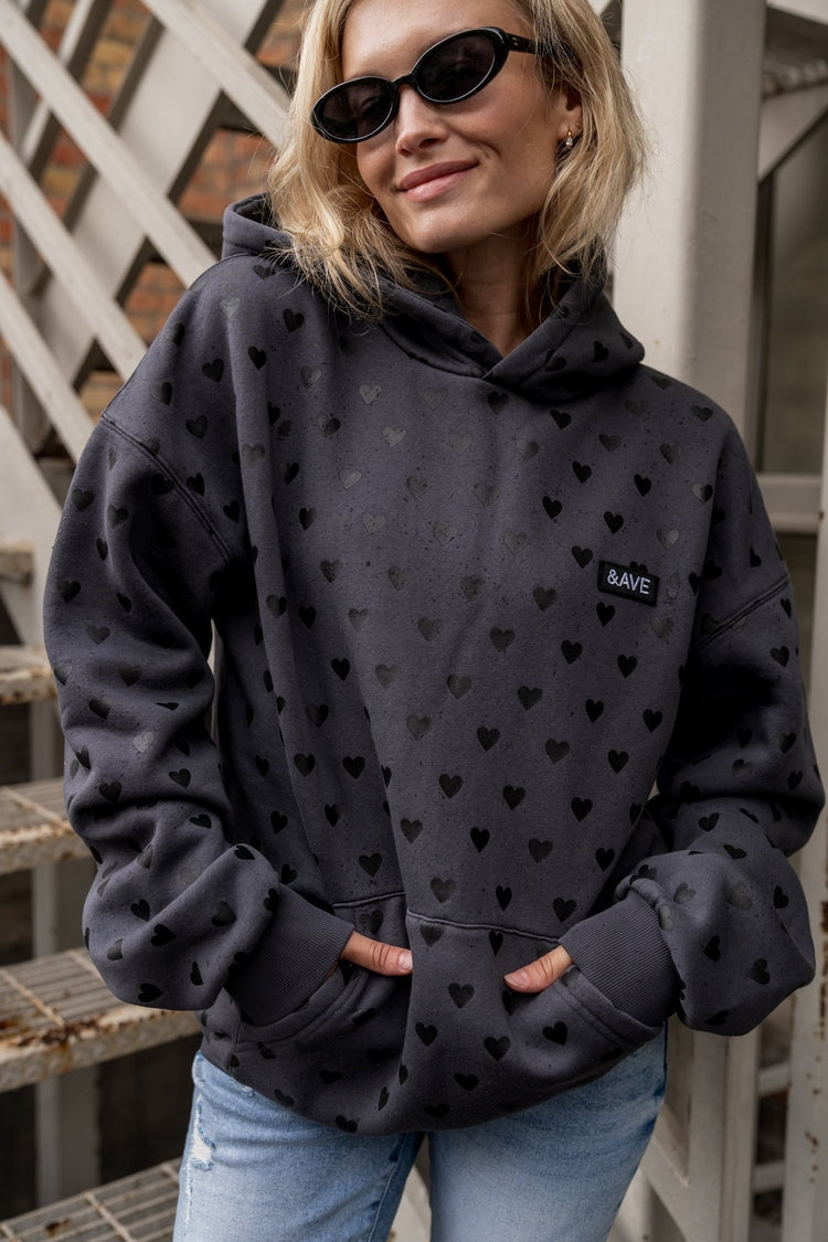 Ampersand Ave Heart to Heart Comfort Zone Hoodie