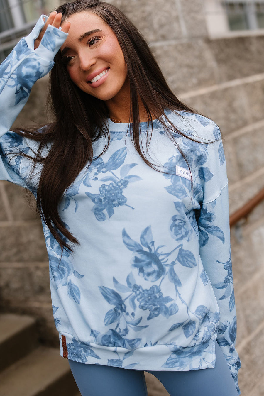 Ampersand Ave Poolside Sideslit Pullover