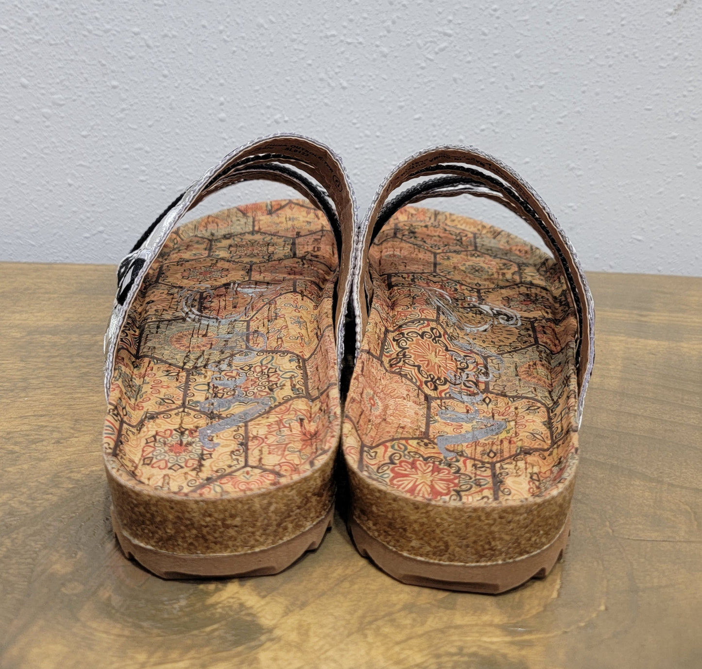 Very G Nessie Black Sandals