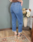 Vervet Helen High Rise Baggy Straight Leg Jean