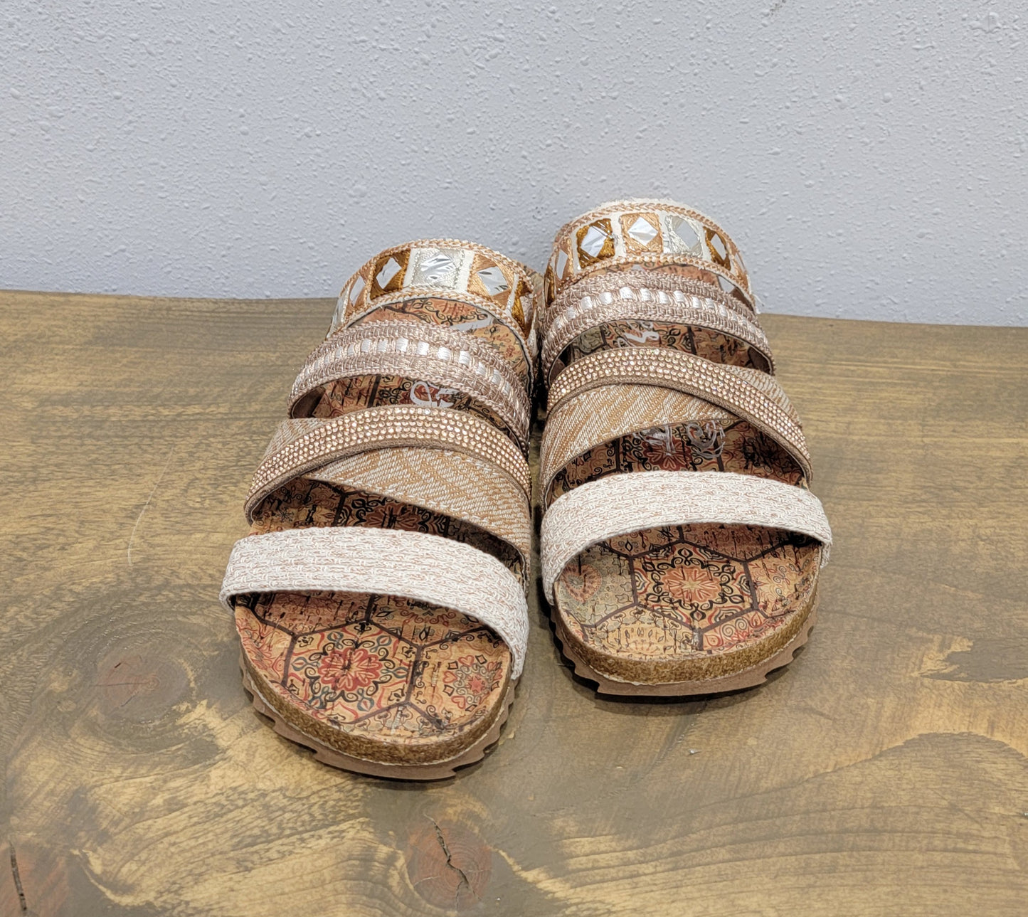 Very G Nessie Rose Gold Sandal