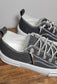 Very G Black Rhinestone Aman Sneakers