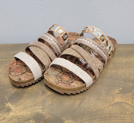 Very G Nessie Rose Gold Sandal