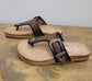 Very G Texas Sandal in Black Chocolate