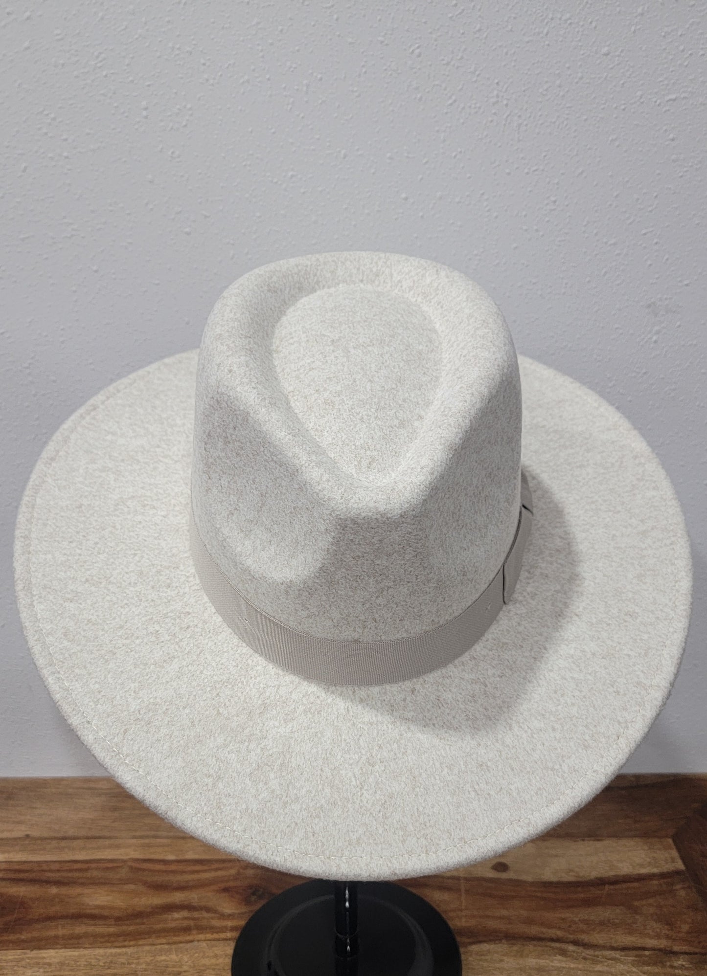 CC Beanie Fedora Hat - Oatmeal