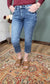 Petra 153 Mid-Rise Denim Capris