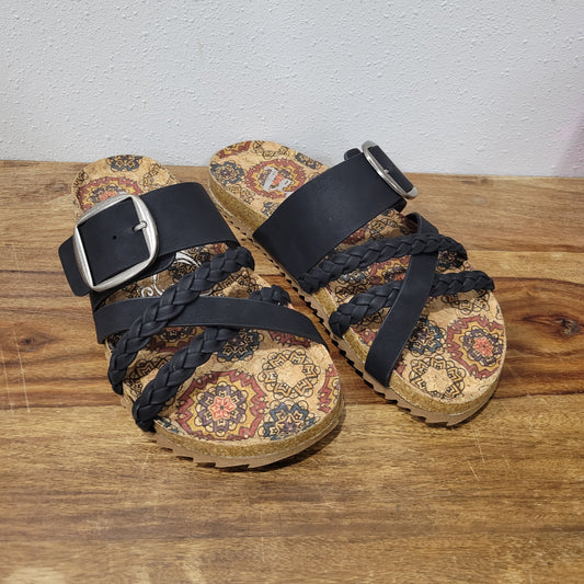 Very G Black Nora 2 Sandals