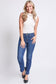 Royalty High Rise Dark Wash Tummy Control Straight Leg Jean