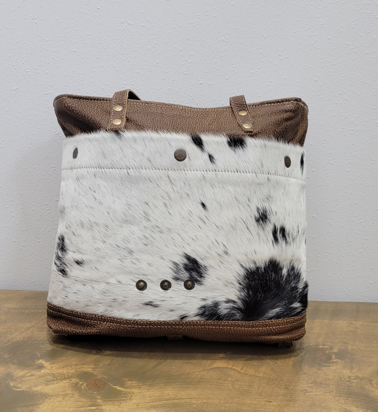 Cocoa leather and Hairon Myra Bag