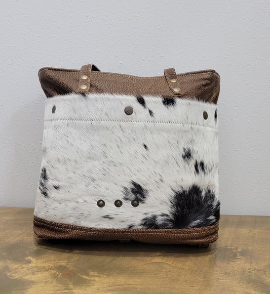 Cocoa leather and Hairon Myra Bag