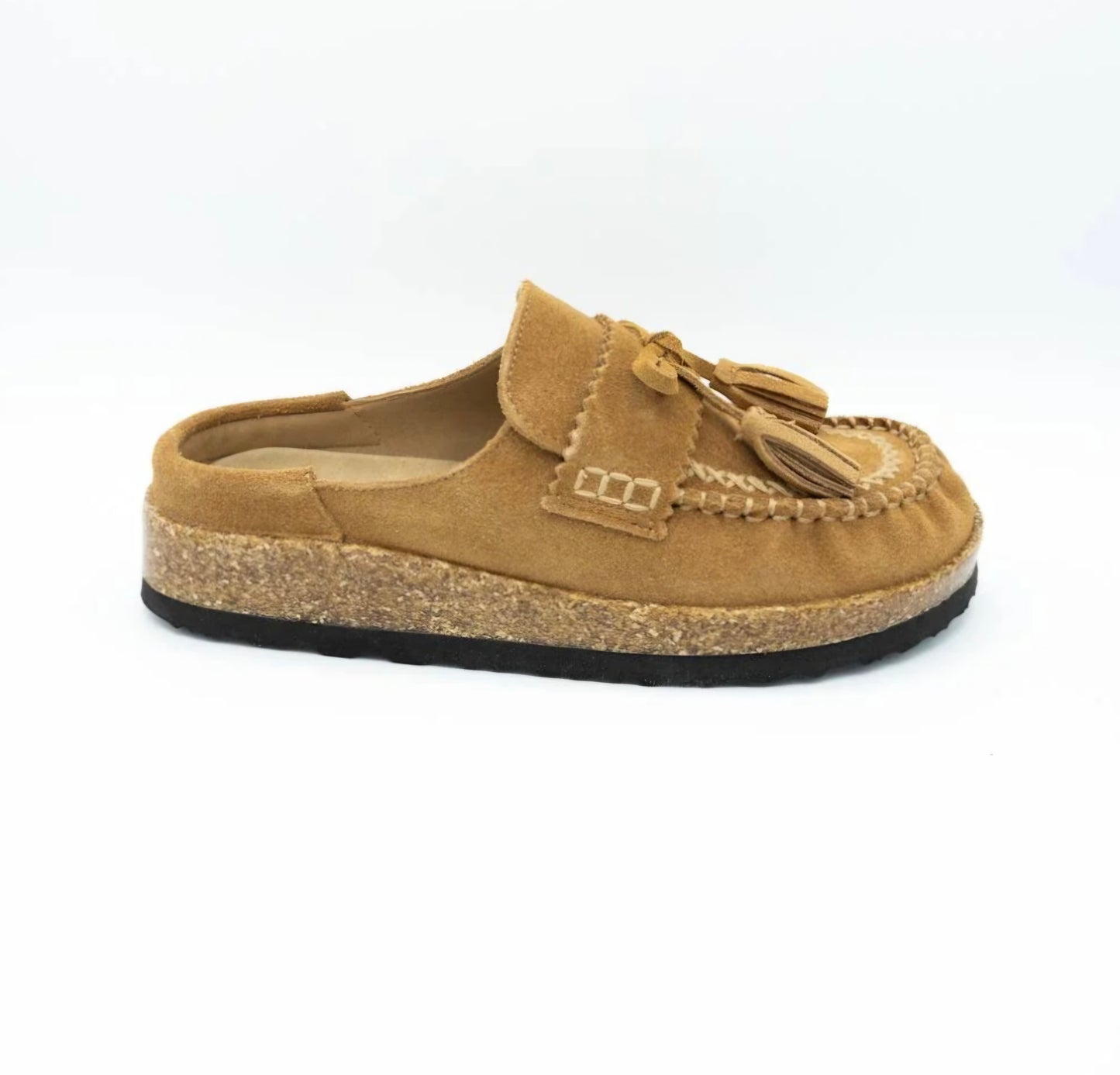 Project Cloud Calipso Honey Brown Genuine Leather Slip On