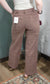 Zenana Utility Pocket Denim Jeans - Brown