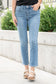 Curvy Lovervet Mid Rise Slim Straight Jeans