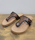 Very G Texas Sandal in Black Chocolate