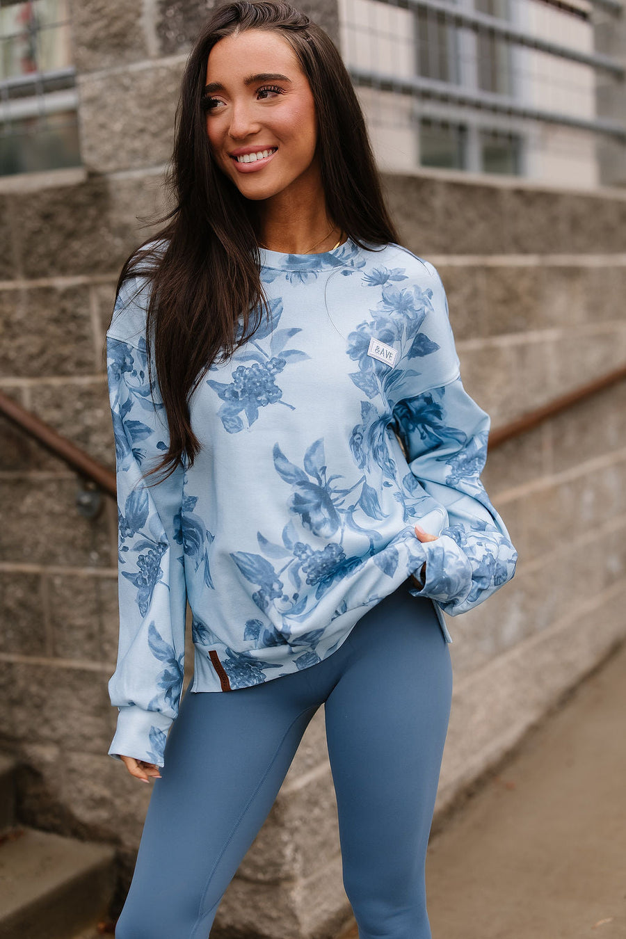 Ampersand Ave Poolside Sideslit Pullover