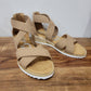 Very G Tan Sadie Sandals